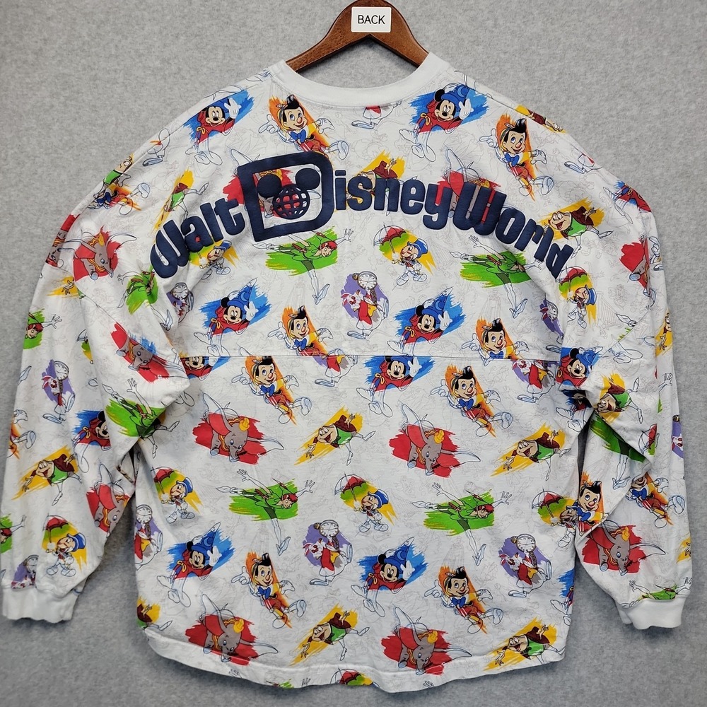 2020 Disney Walt Disney World Spellout Spirit Jersey Mickey Cotton 2X